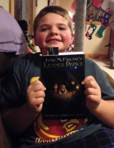 Brock received Lesser Prince for Christmas